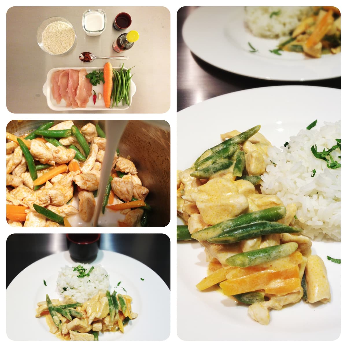 Pollo Panang – Curry rosso tailandese con latte di cocco