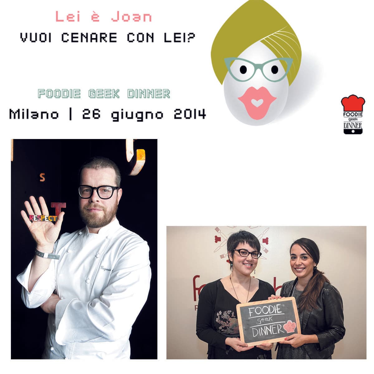 Foodie Geek Dinner – Milano – 26 giugno
