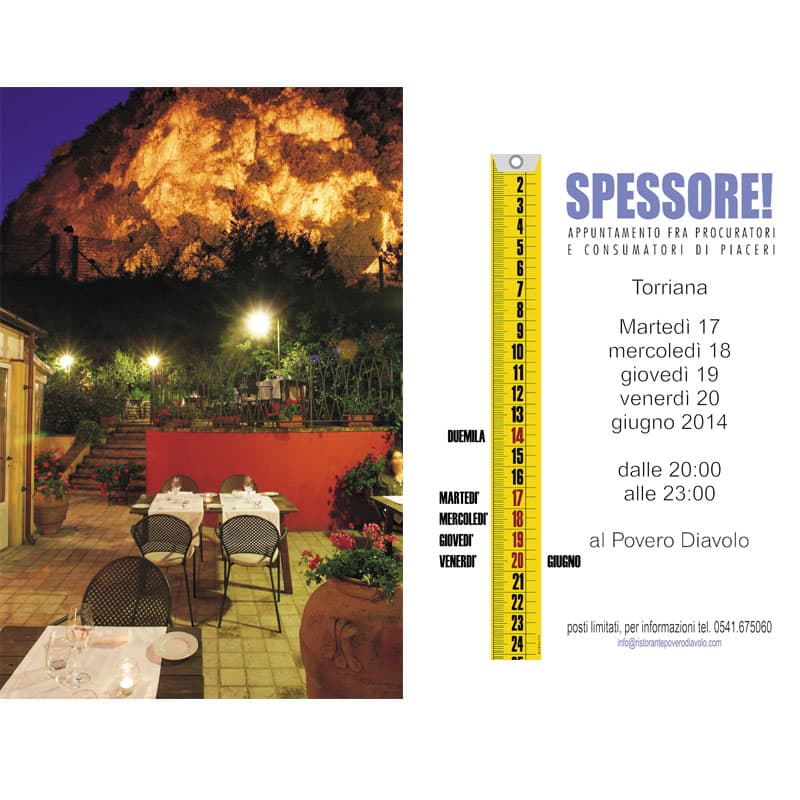 Spessore – Torriana – 17/20 giugno