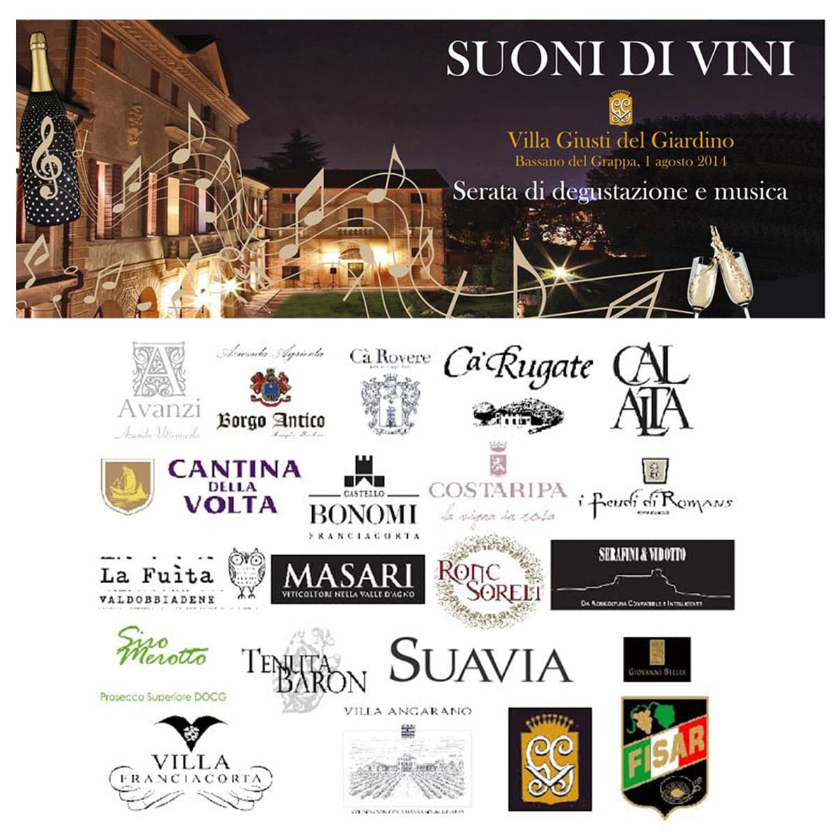 Suoni Di Vini – Bassano del Grappa – 1 agosto