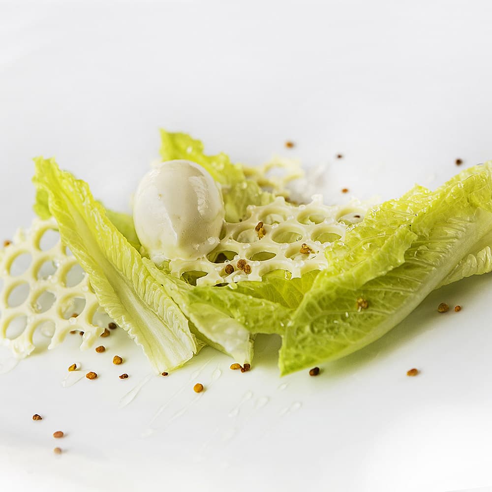 Andrea Costantini – Lattuga, miele, cioccolato bianco e Ca’ Rainene