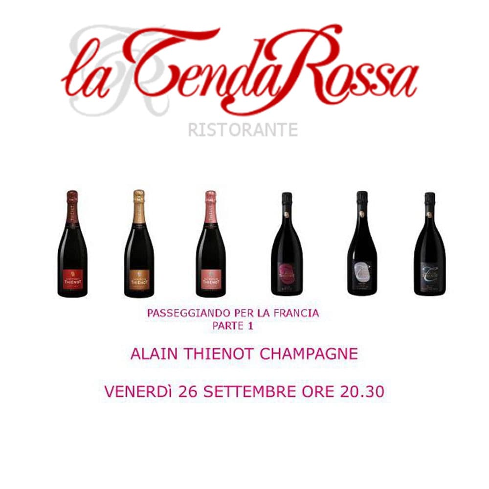 Passeggiando per la Francia – La Tenda Rossa – 26 settembre