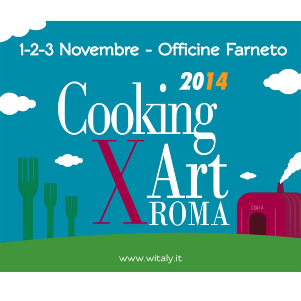 Cooking for Art – Roma – 1, 2, 3 novembre