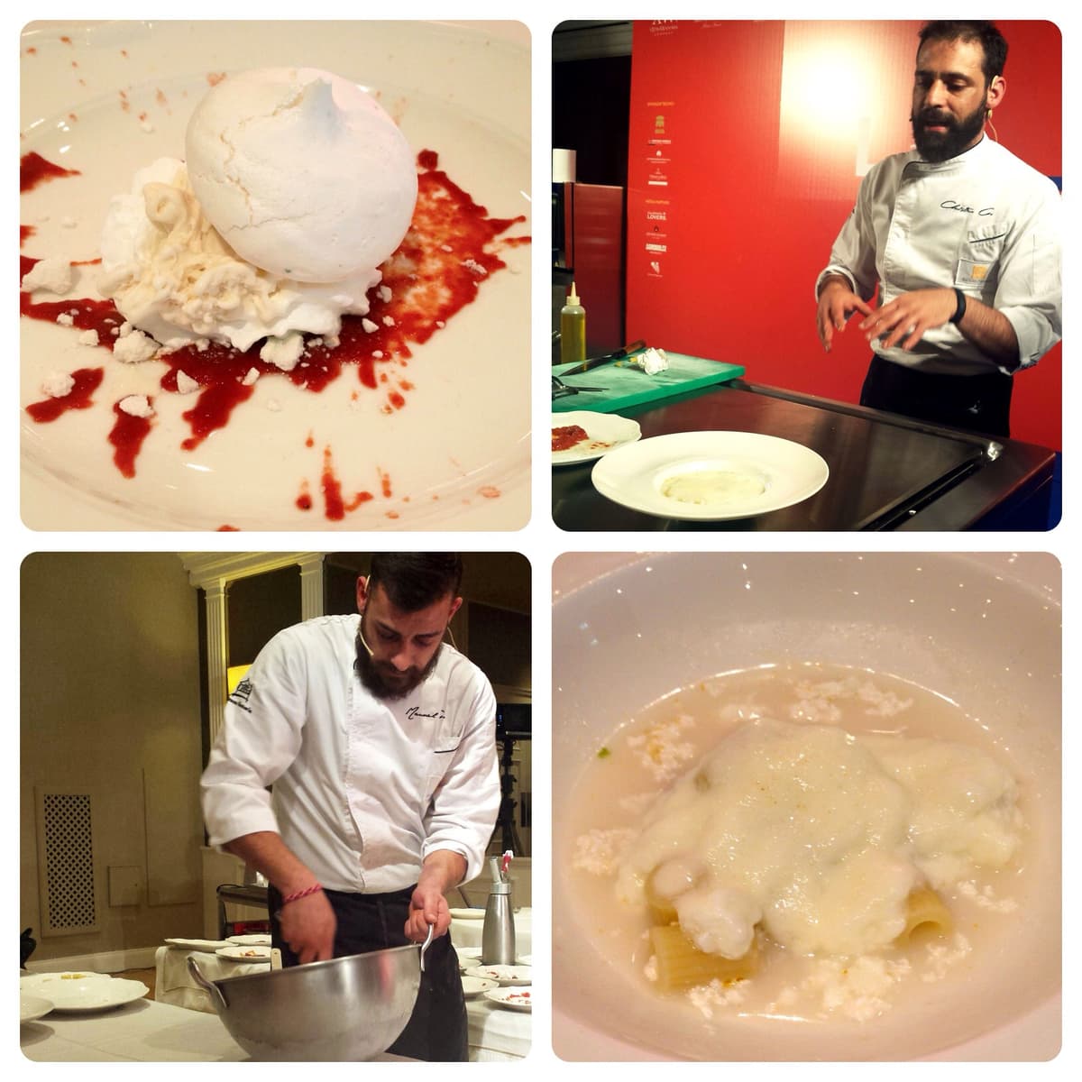 Christian e Manuel Costardi. Sotto la bufala la pasta campa