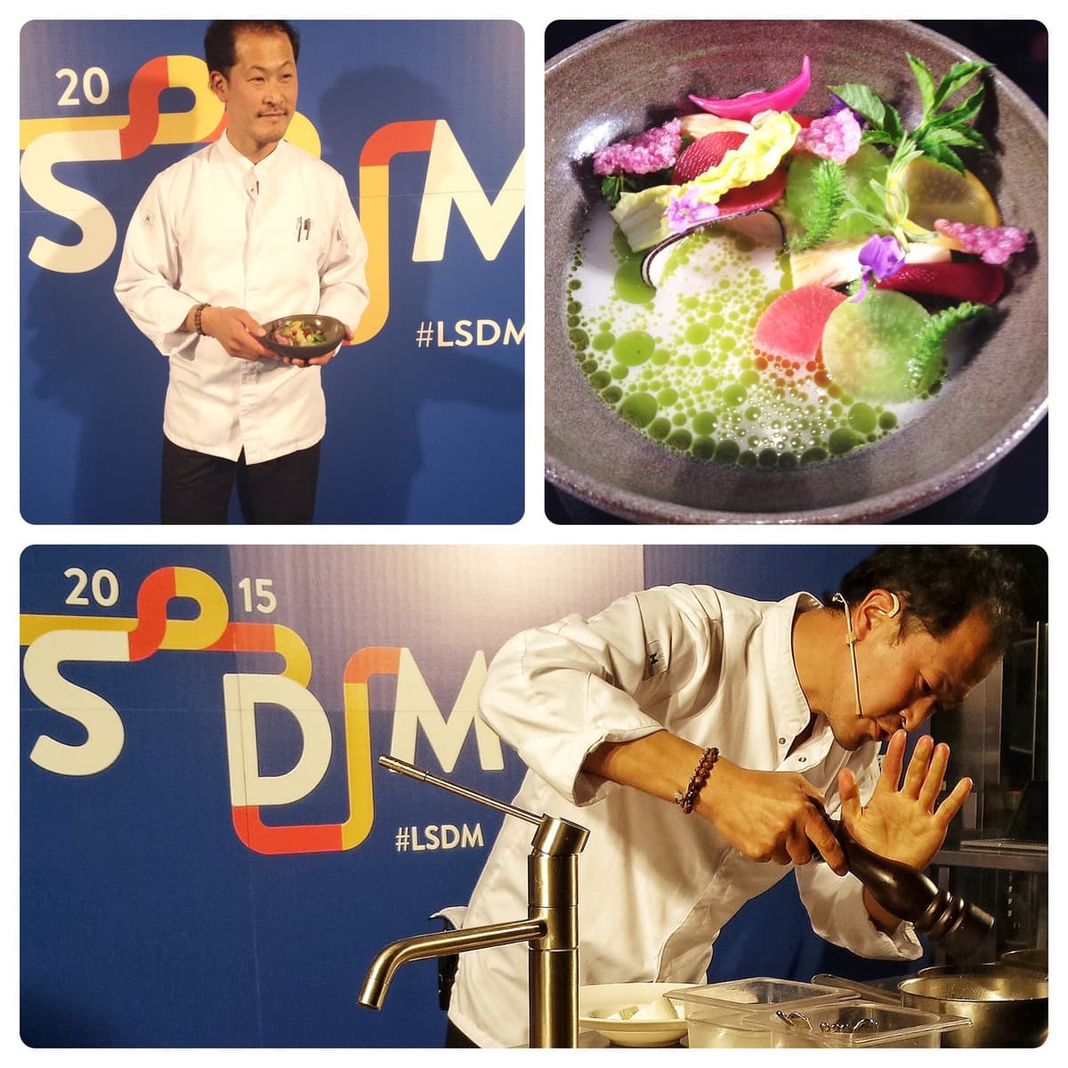 Sang Hoon Degeimbre porta il foodpairing a Le strade della mozzarella