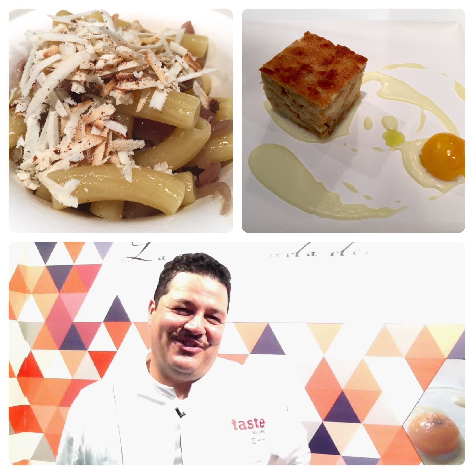 Filippo Saporito. I miei piatti al Taste of Milano