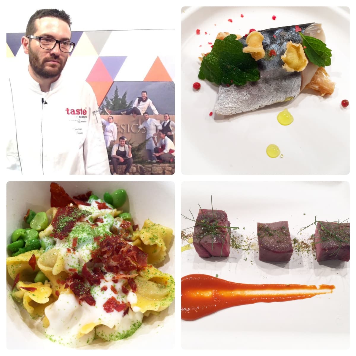 Giuseppe Iannotti e la sua cucina determinata al Taste of Milano