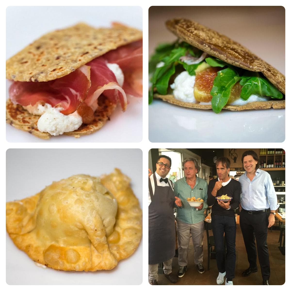 La piadina griffata dai grandi cuochi a Piade da chef