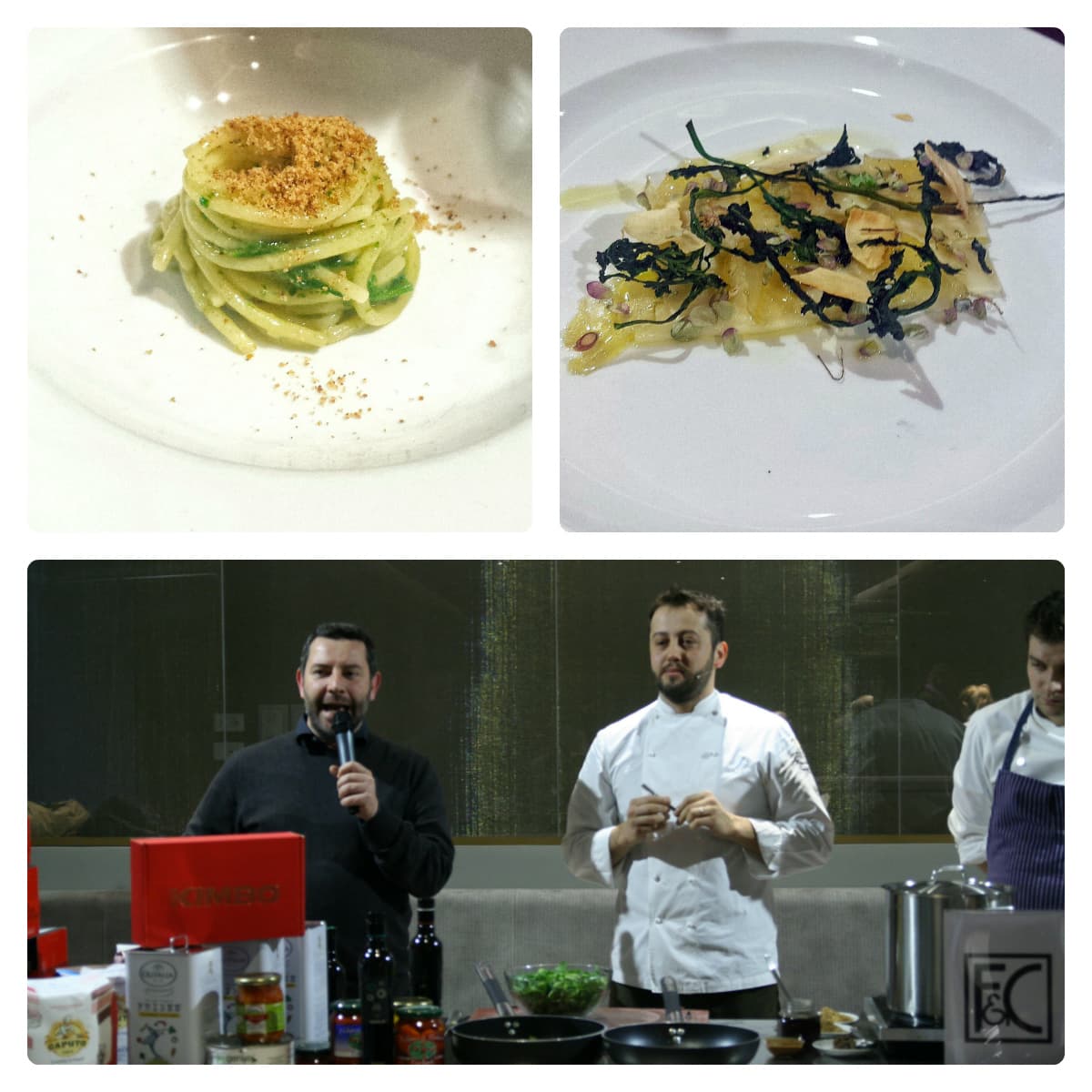Alessandro Negrini. Elogio giocoso della pasta secca a Le Strade della Mozzarella Milano