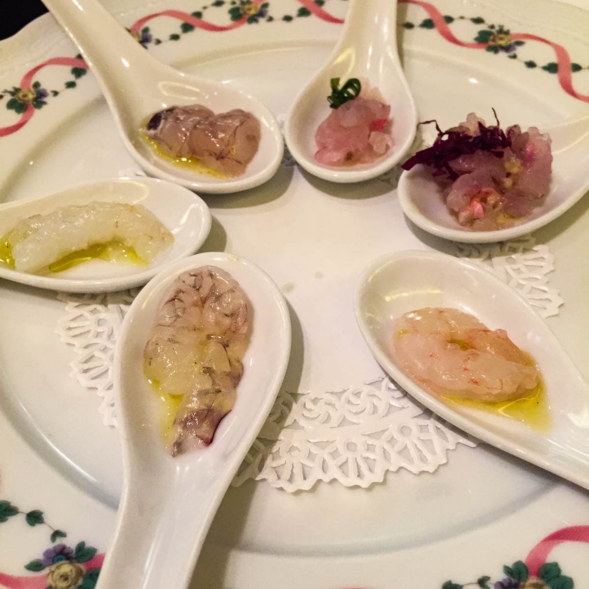 Fantasia di pesce crudo