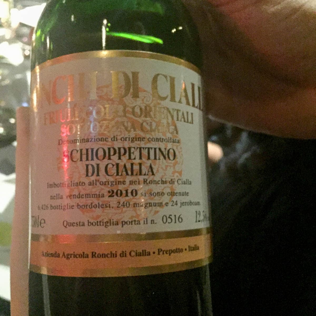Cialla Schioppettino