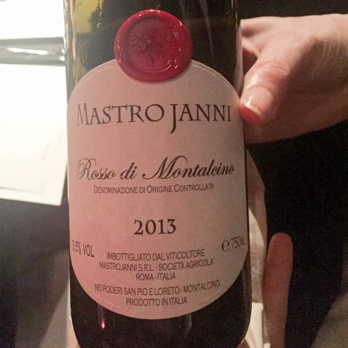 Rosso di Montalcino Mastrojanni
