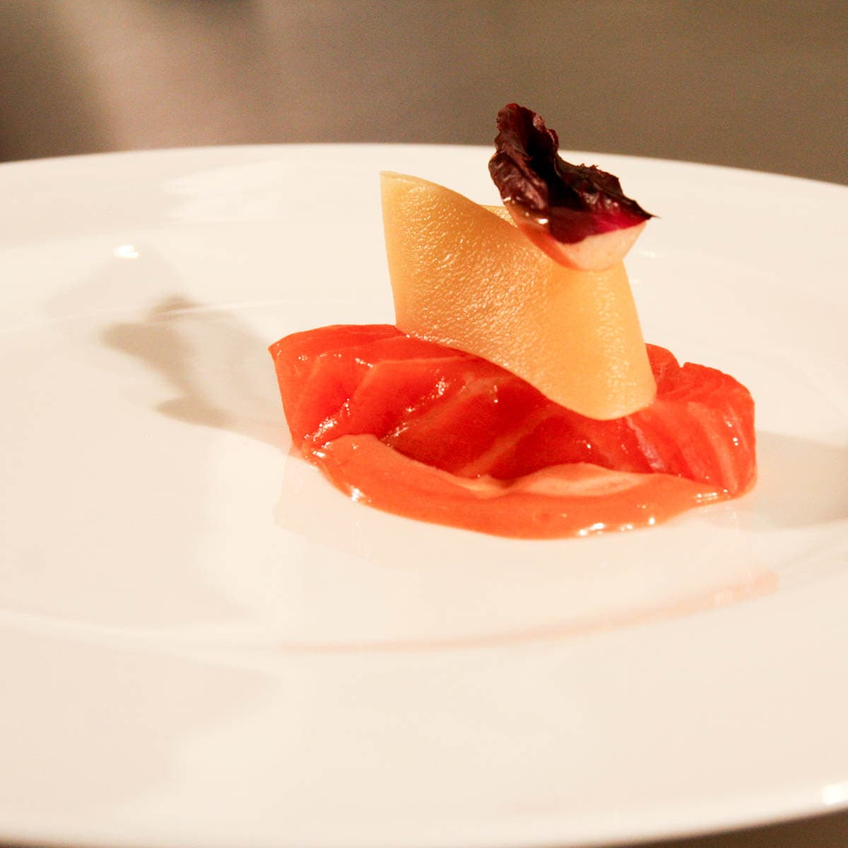 Calle con salmone