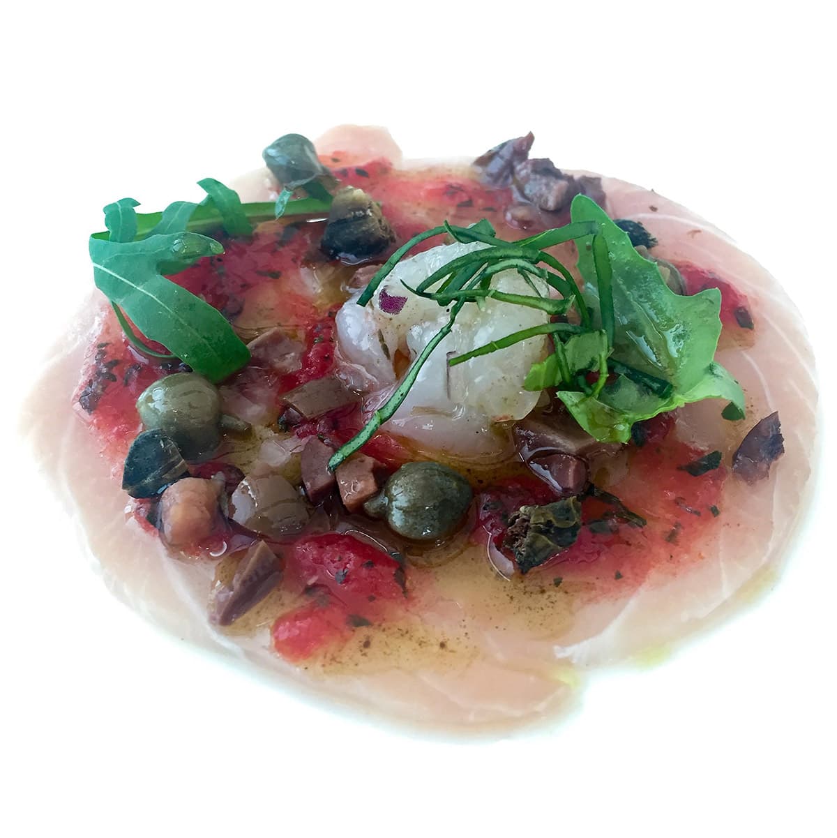 Ricciola alla puttanesca