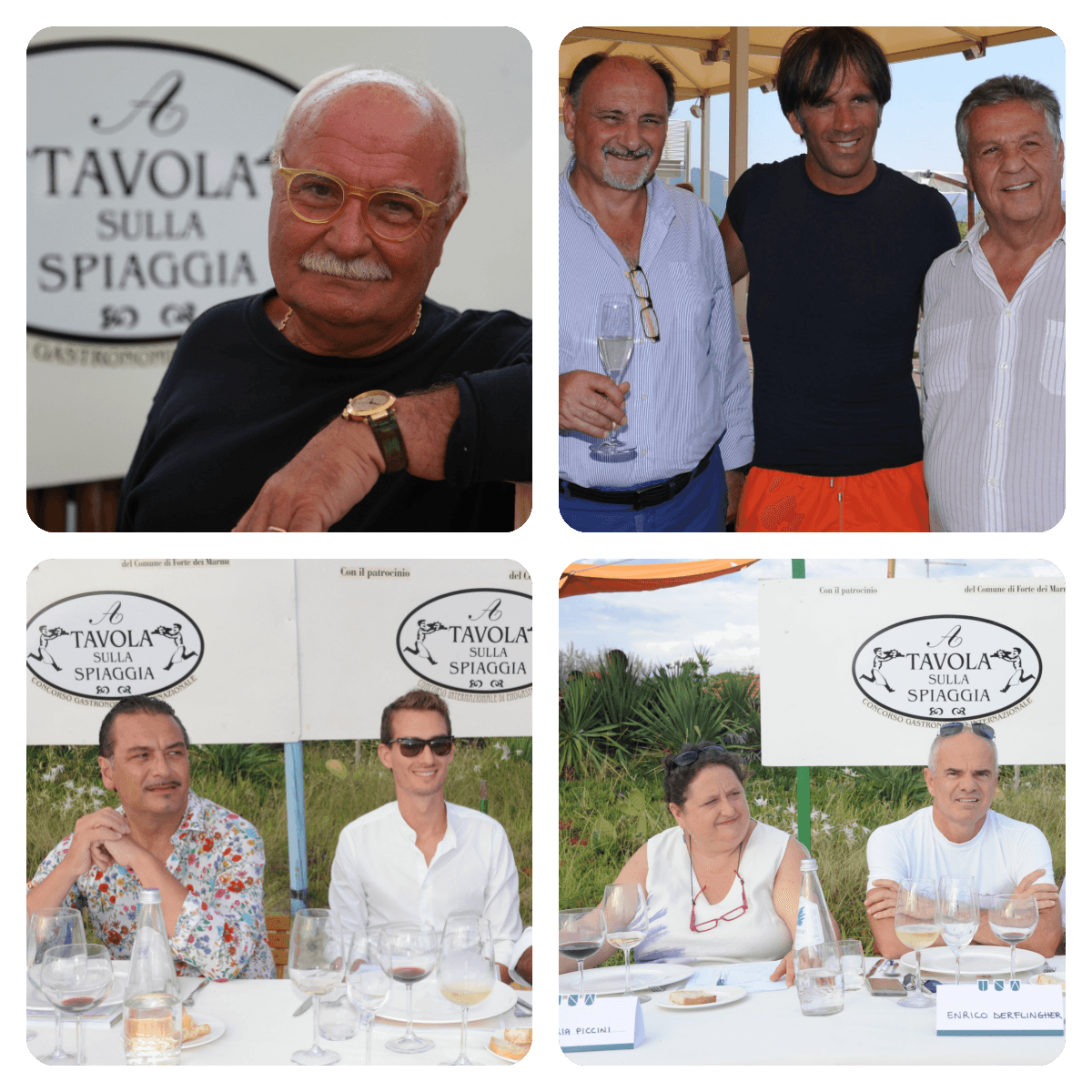 A tavola sulla spiaggia – 25, 26 agosto, Forte dei Marmi