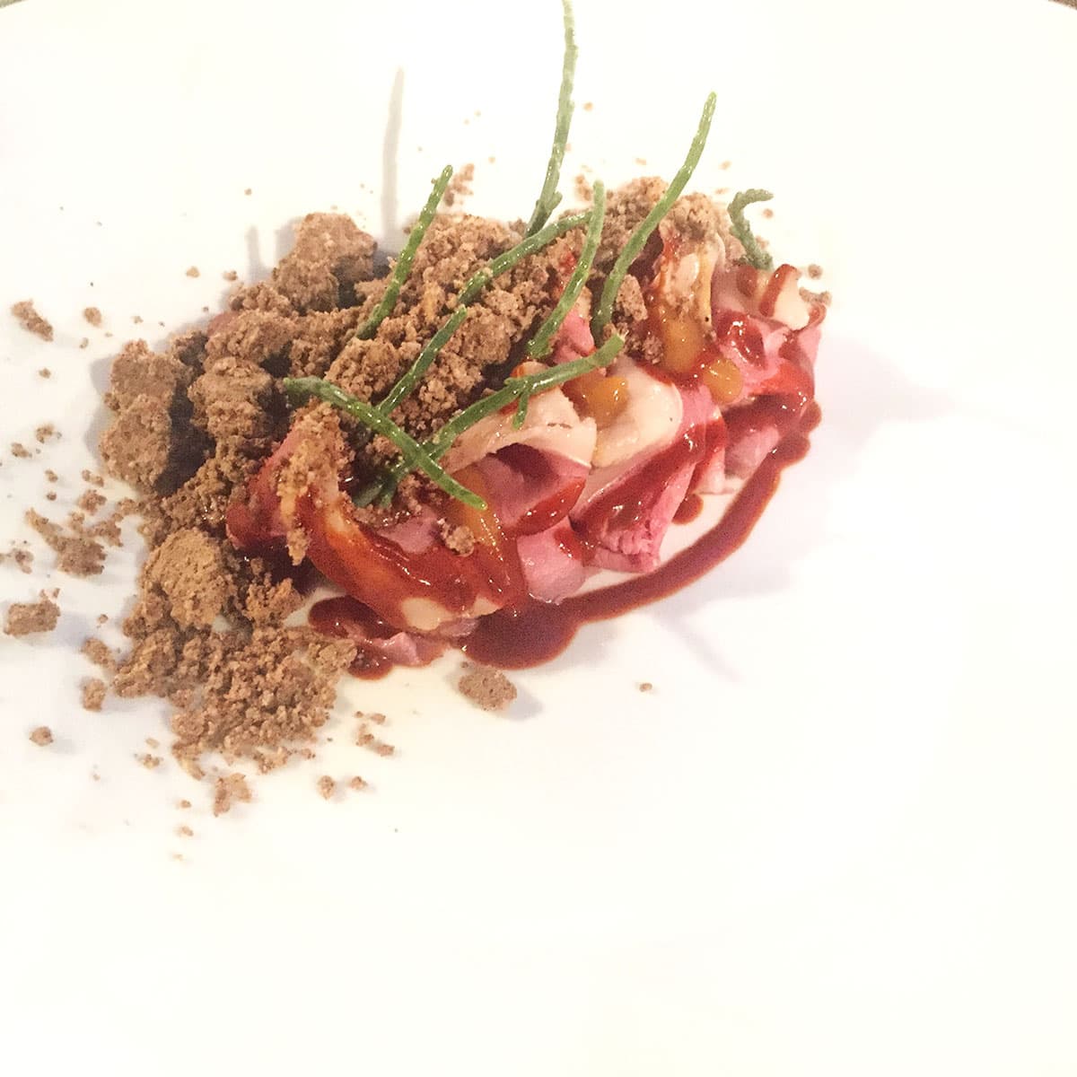 Manzo, grano arso e Achiote