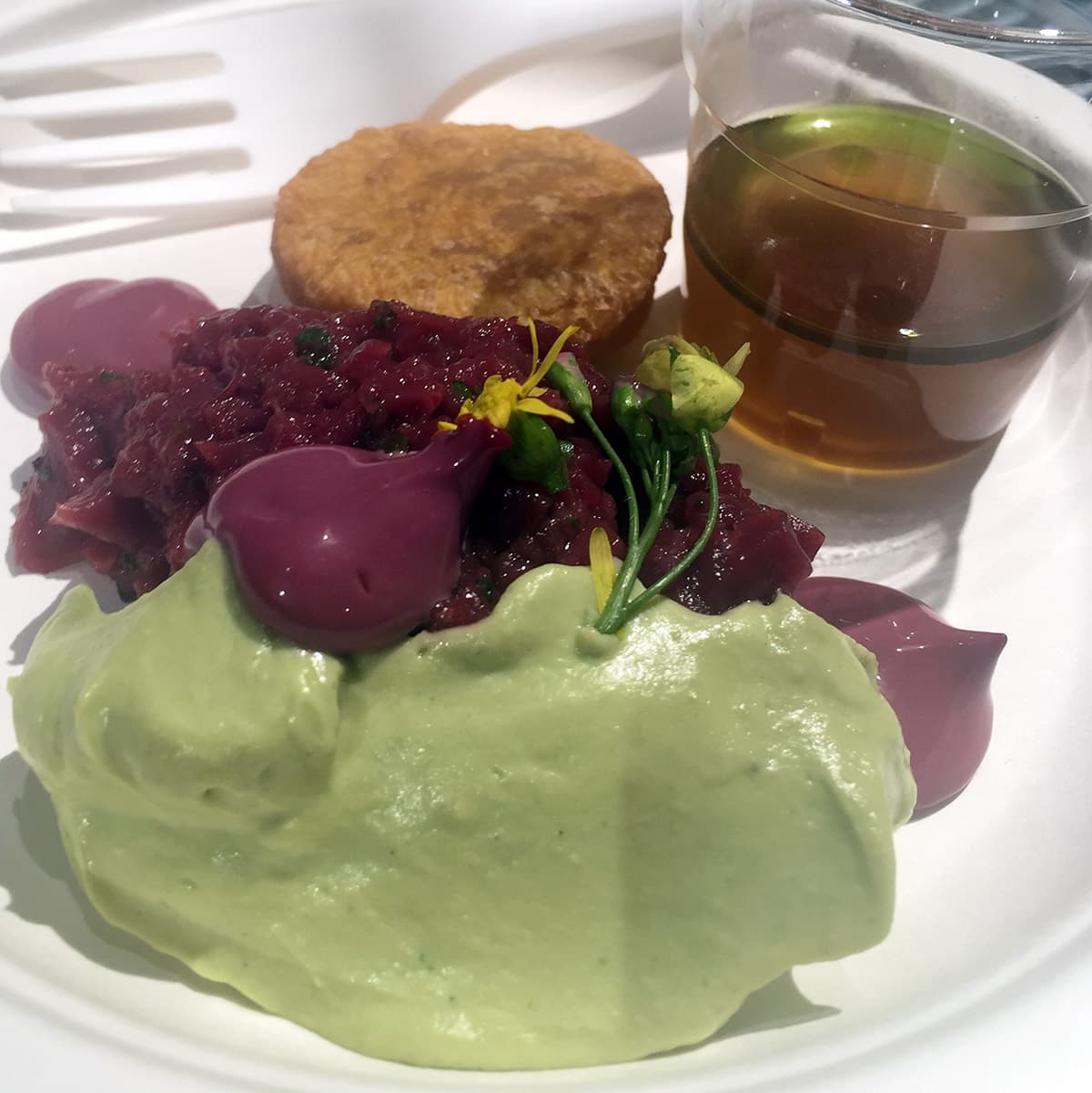 Diego Prado - Tartare di cuore, avocado, maionese di mapui