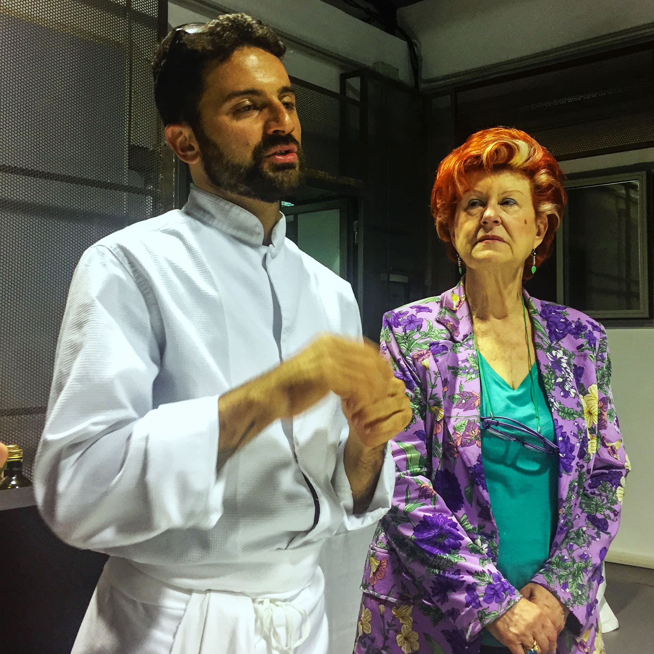Enoteca Pinchiorri Luca Lacalamita e Annie Feolde