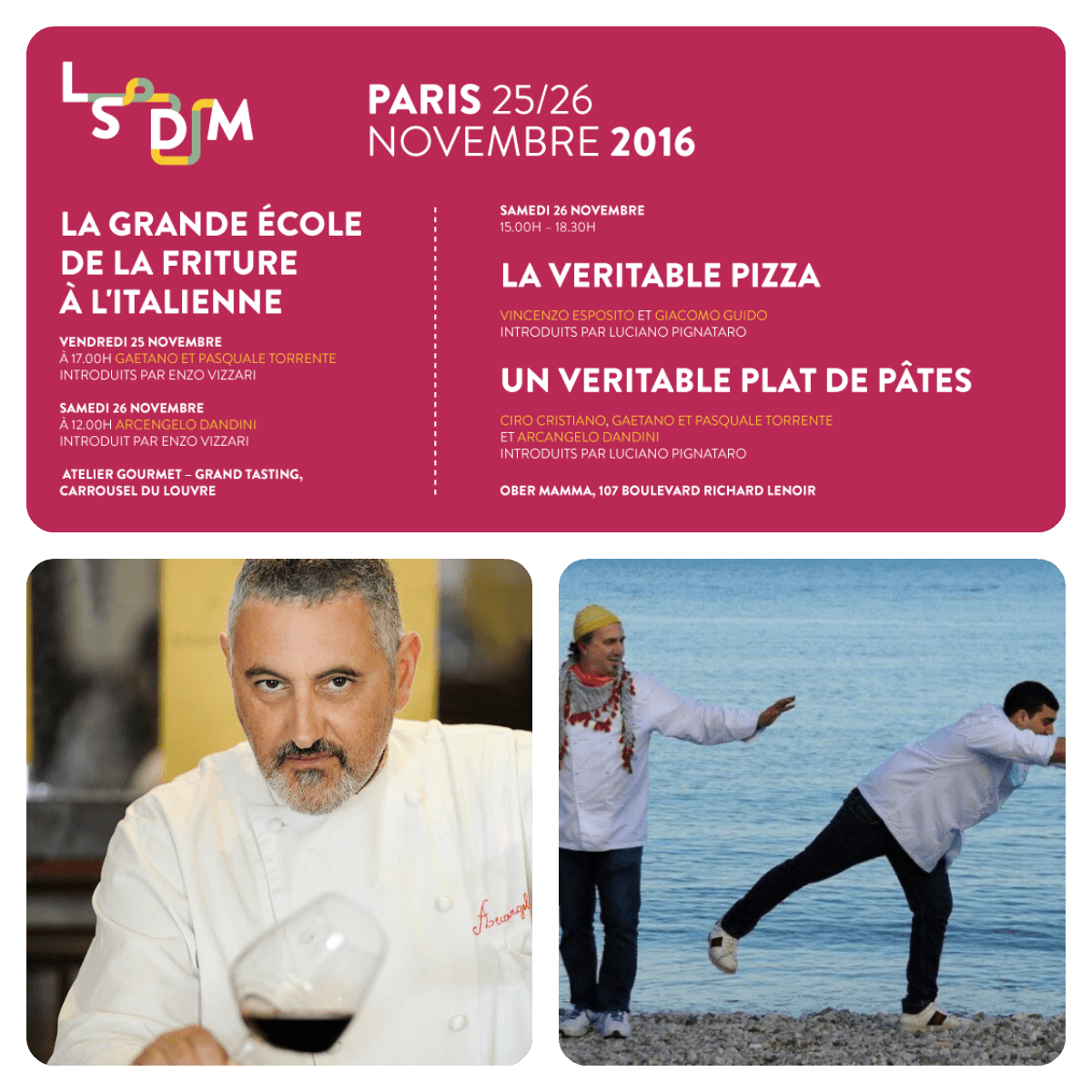 LSDM Parigi – 25-26 novembre – Parigi