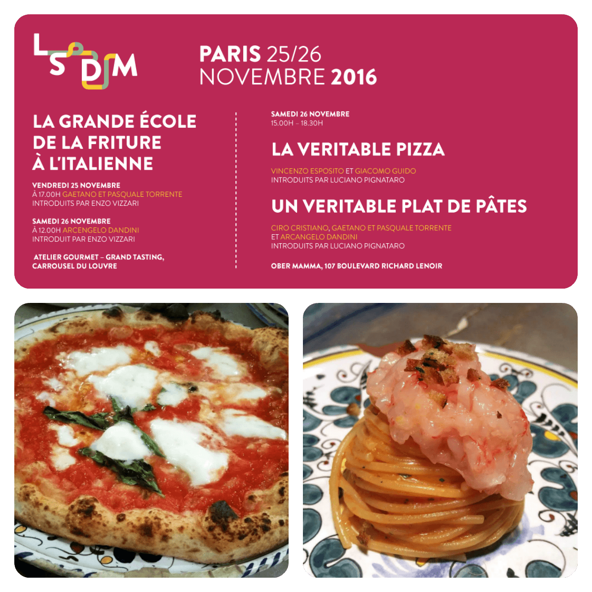 LSDM Parigi – Gran finale da Ober Mamma