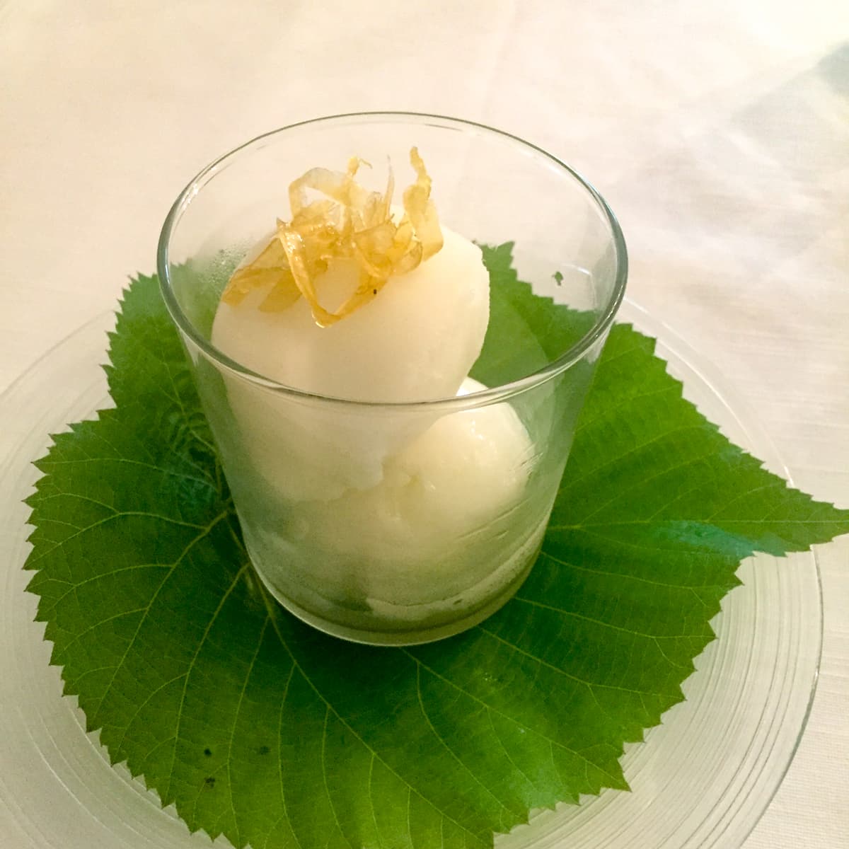 Sorbetto al limone