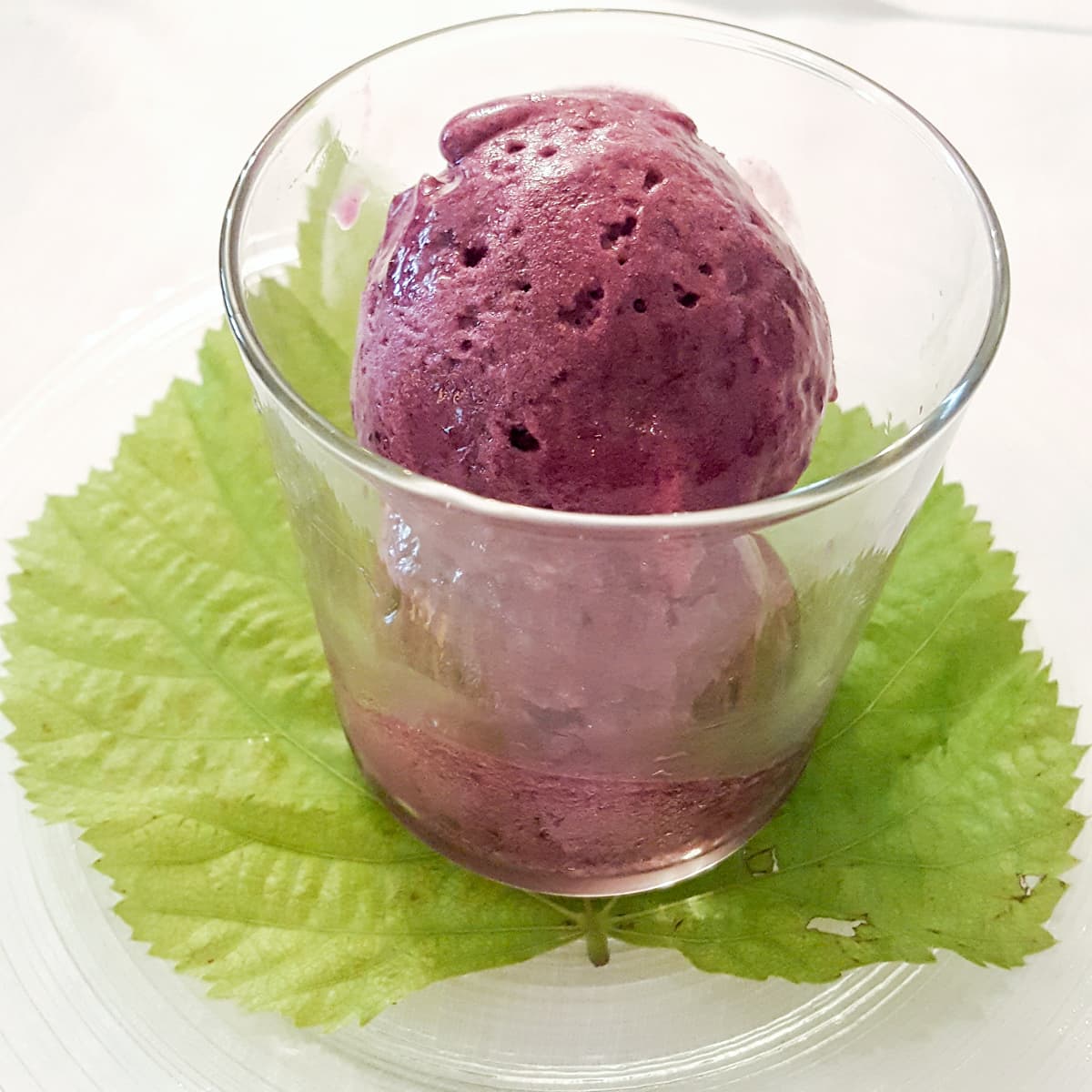 Sorbetto ai sugoli (mosto d'uva)