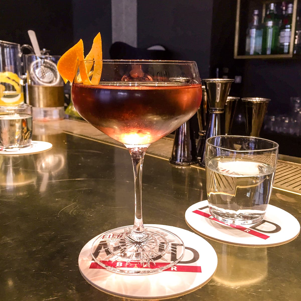 Athena - Cocchi Americano Rosa, bitter all'arancia, champagne
