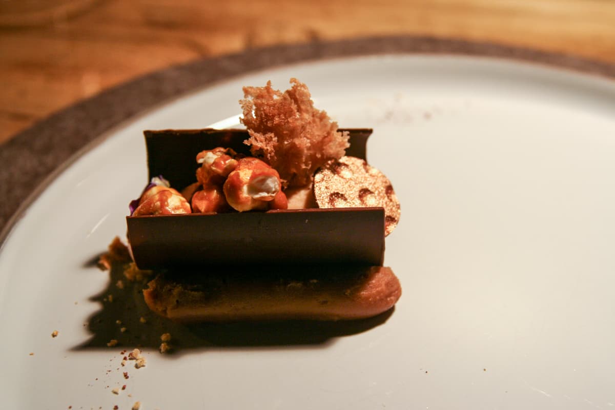 Predessert - Cioccolati, popcorn