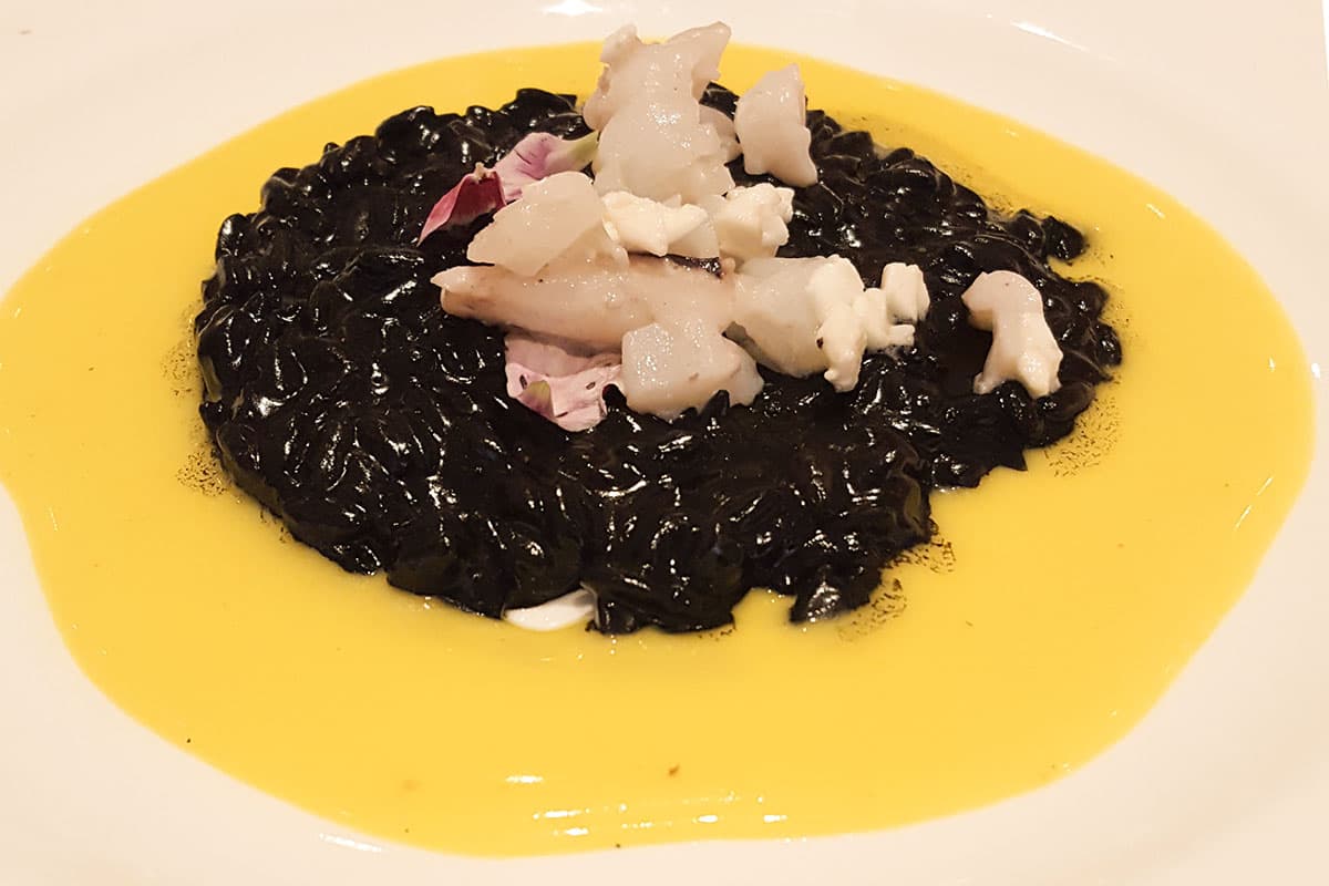 Risotto al nero di seppia