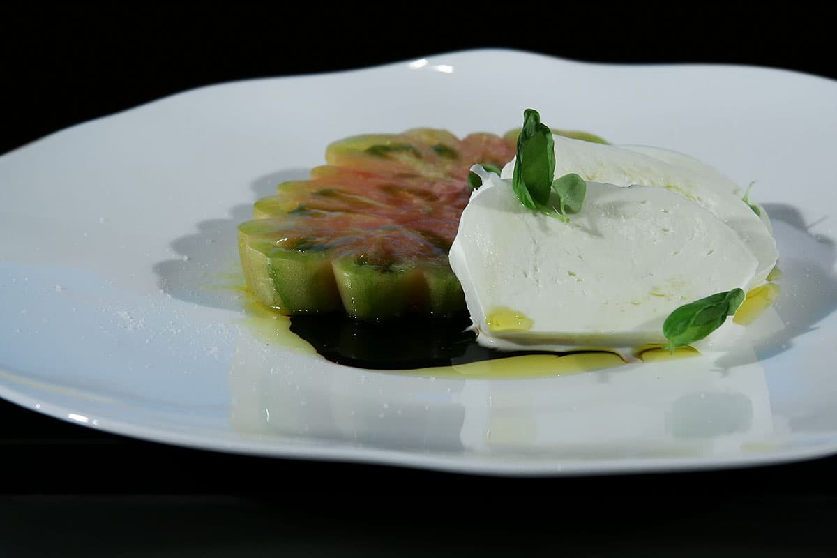 Pomodoro e mozzarella, malto fermentato