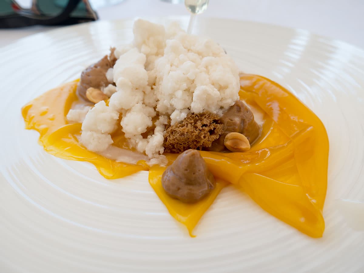 Mango, gianduia e cocco