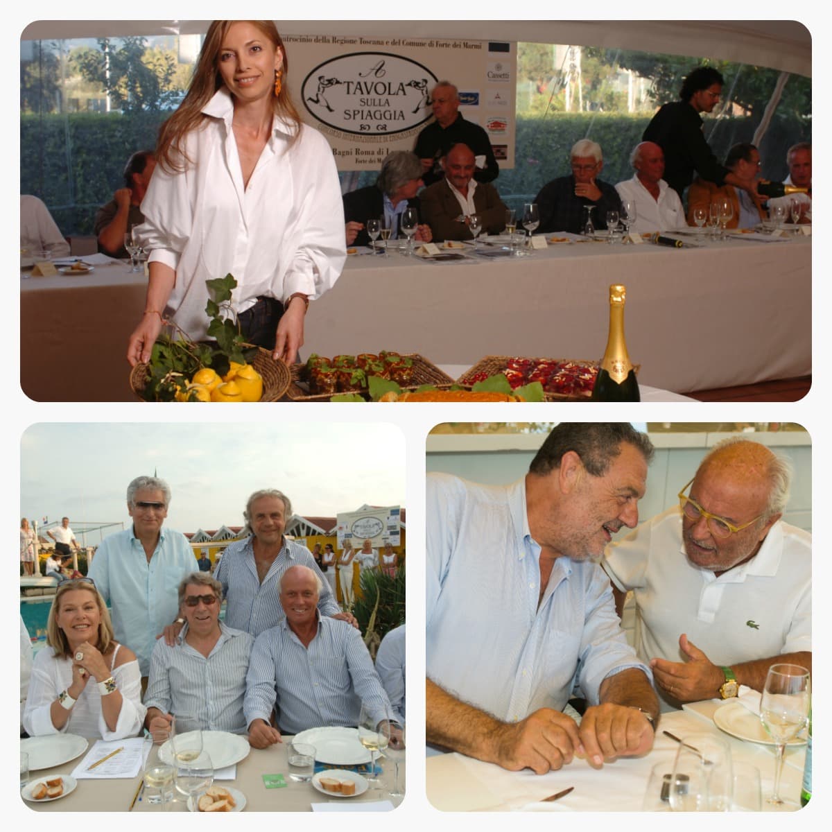 A Tavola sulla Spiaggia – 24, 25 agosto – Forte dei Marmi