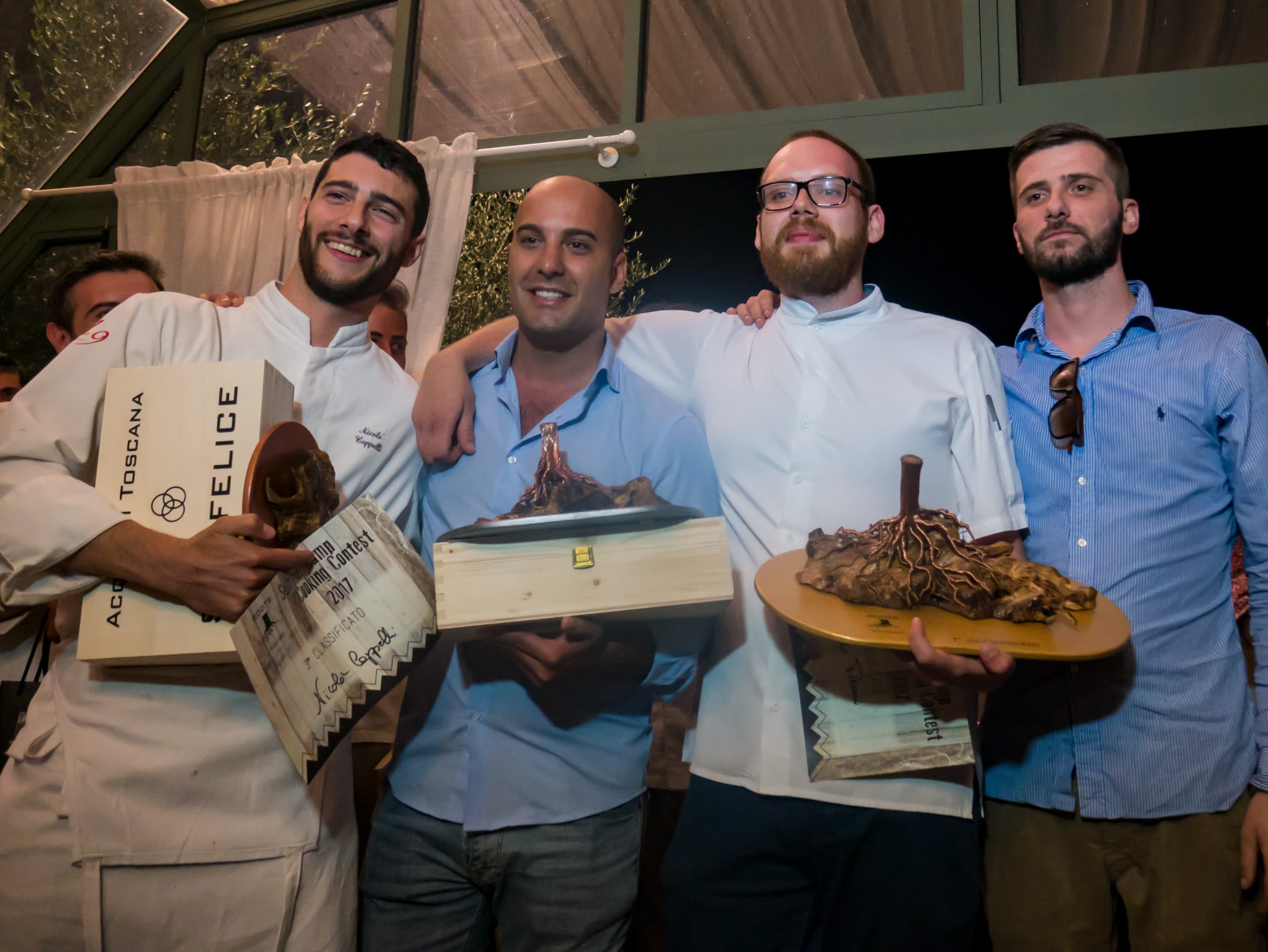 La premiazione di Roots of Tuscany