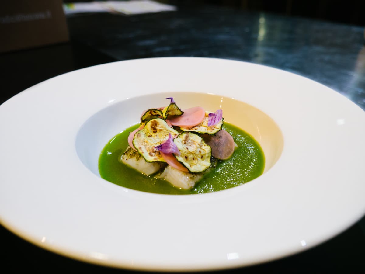 Giacomo Zezza, Bistrot 64 - Merluzzo, ravanelli, zucchine