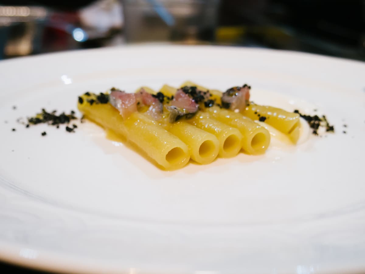 Valentino Buonincontri - Candele, sgombro marinato e yogurt