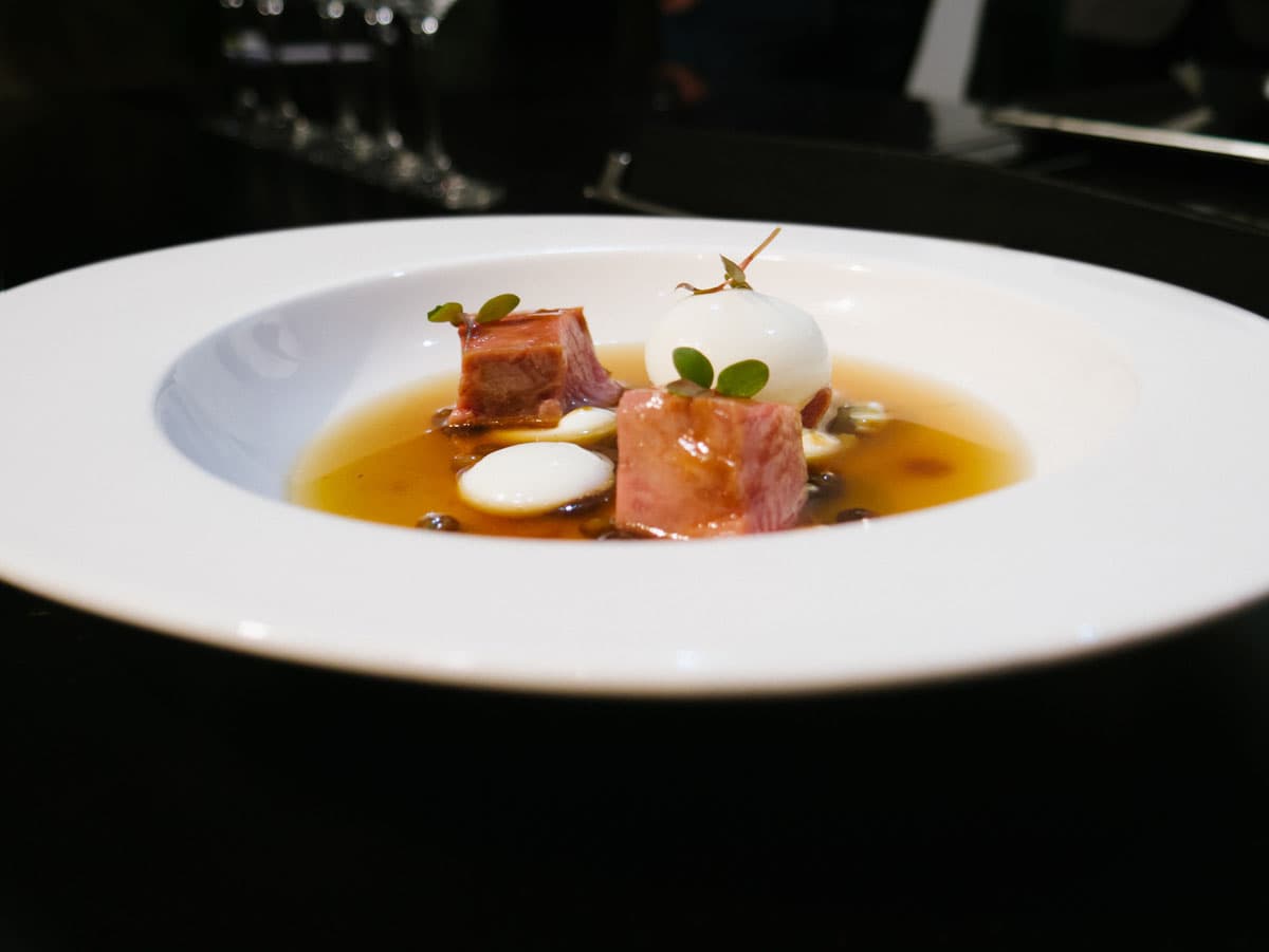 Stefano Bacchelli, Da Vittorio - Agnello, botticello, roveja, miele