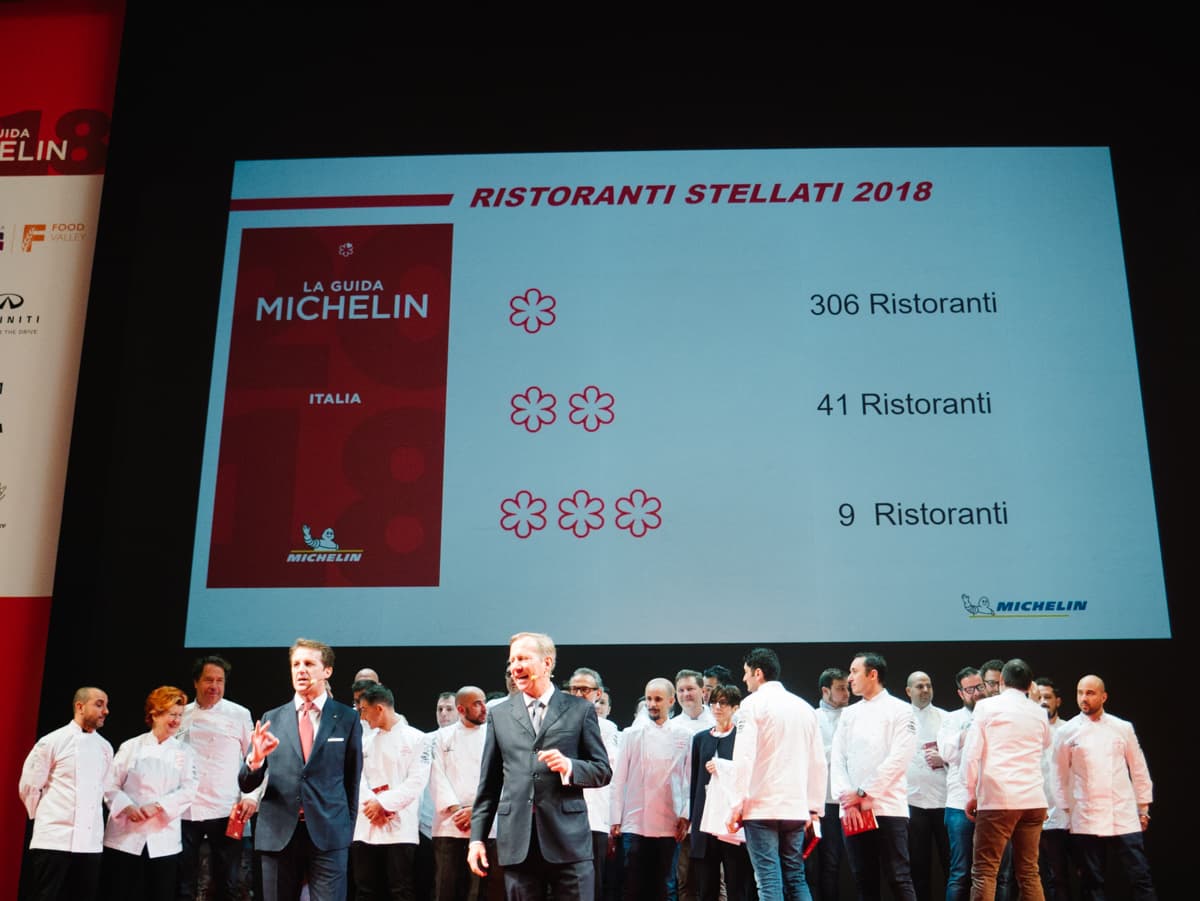 I ristoranti stellati in Italia