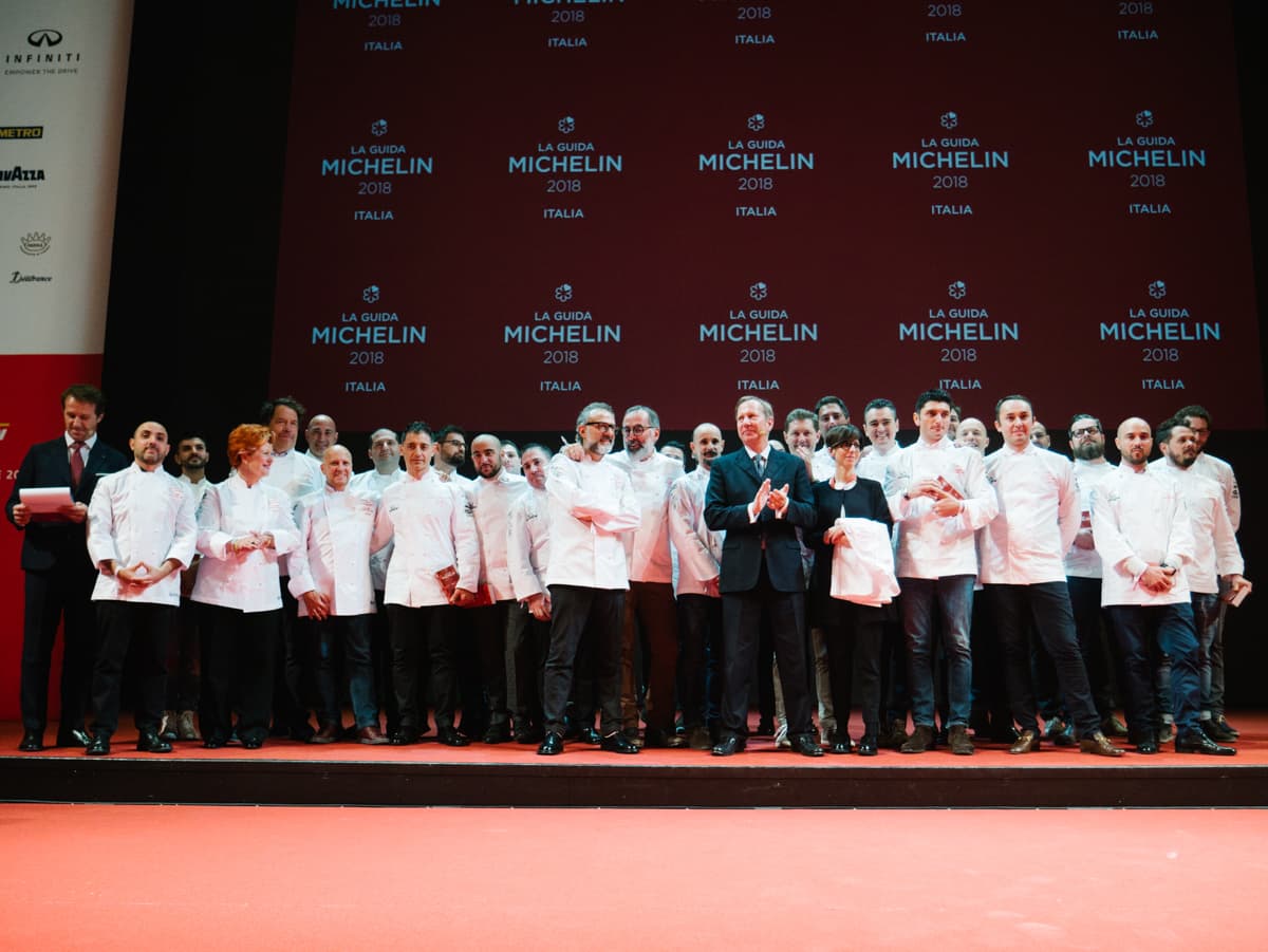 I premiati dalla Guida Michelin 2018