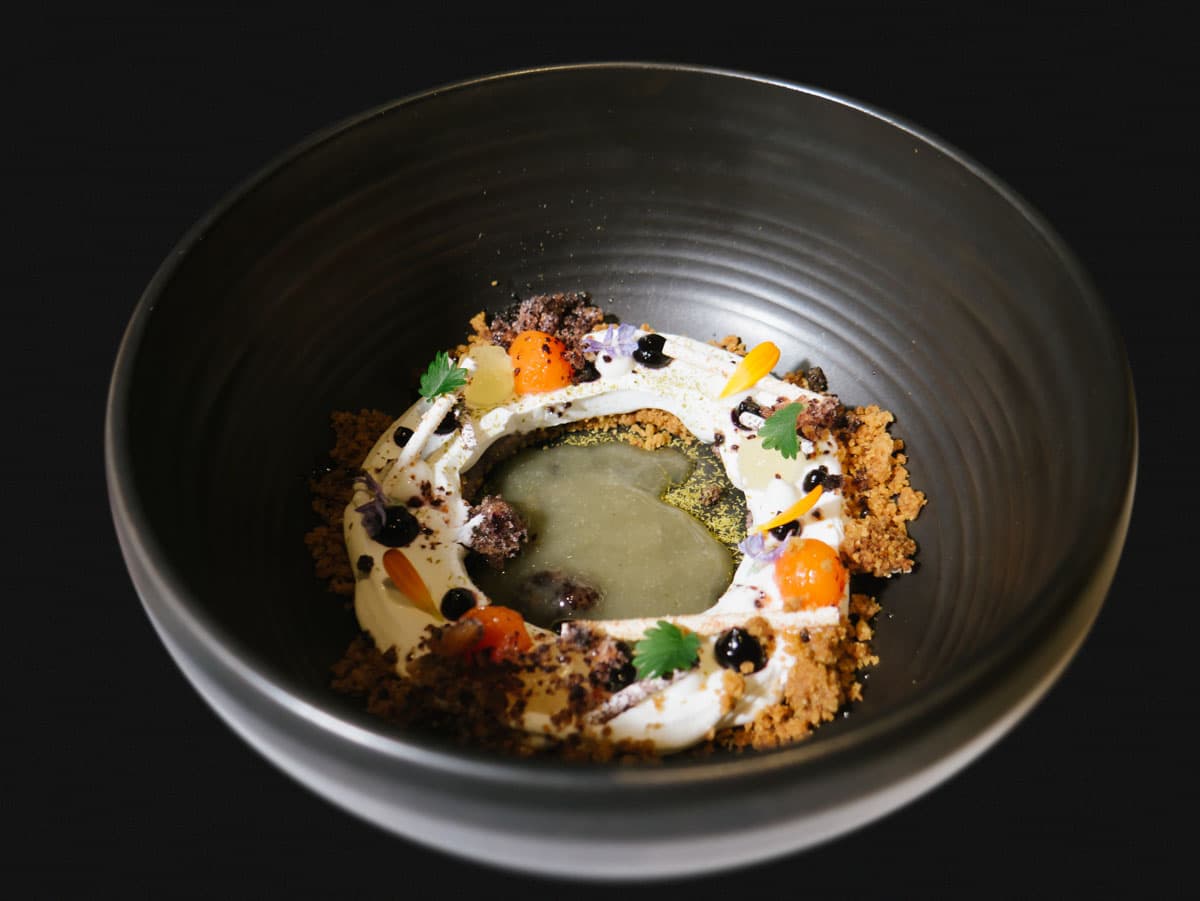 Melone invernale e granita di carota