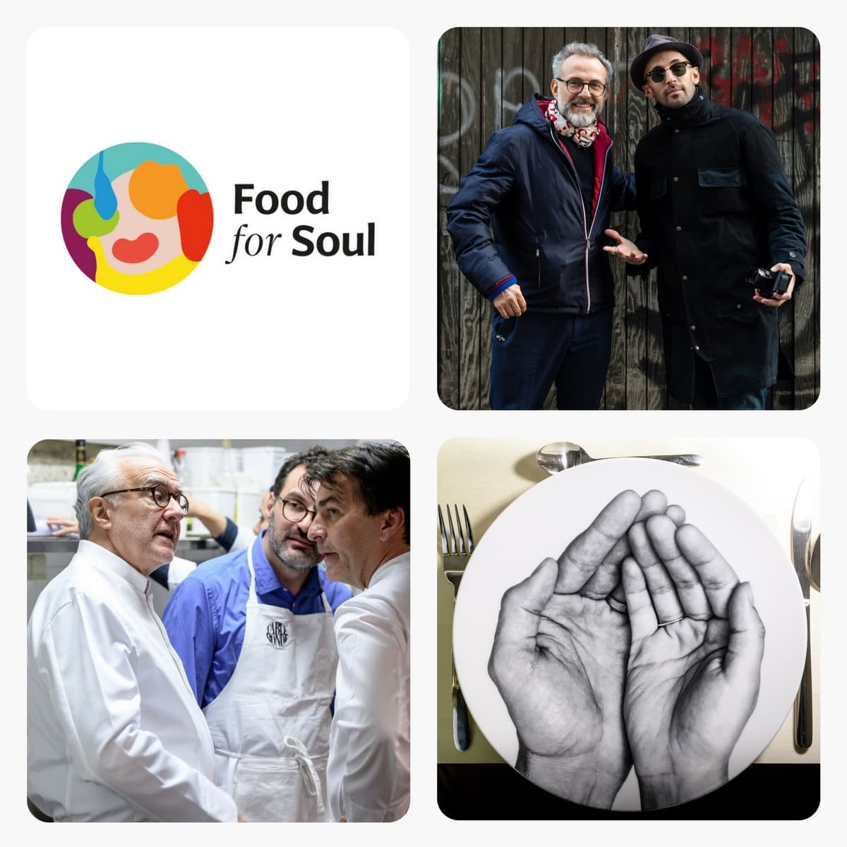 Refettorio Paris, la prima cena per 80 ospiti, preparata da Bottura, Alléno e Ducasse