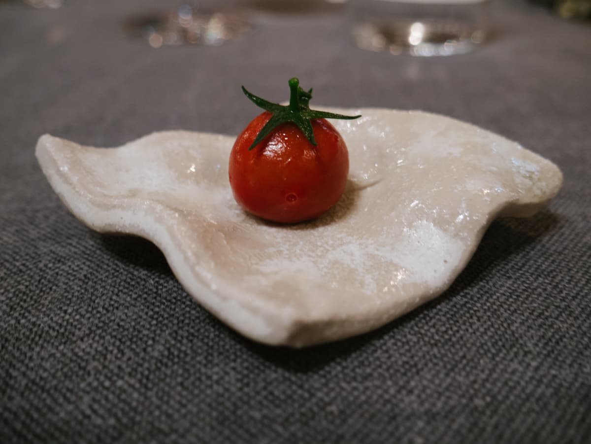 Pomodorino di paté d’anatra