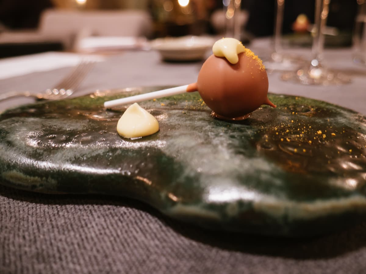 Lollipop cioccolato e Laudemio