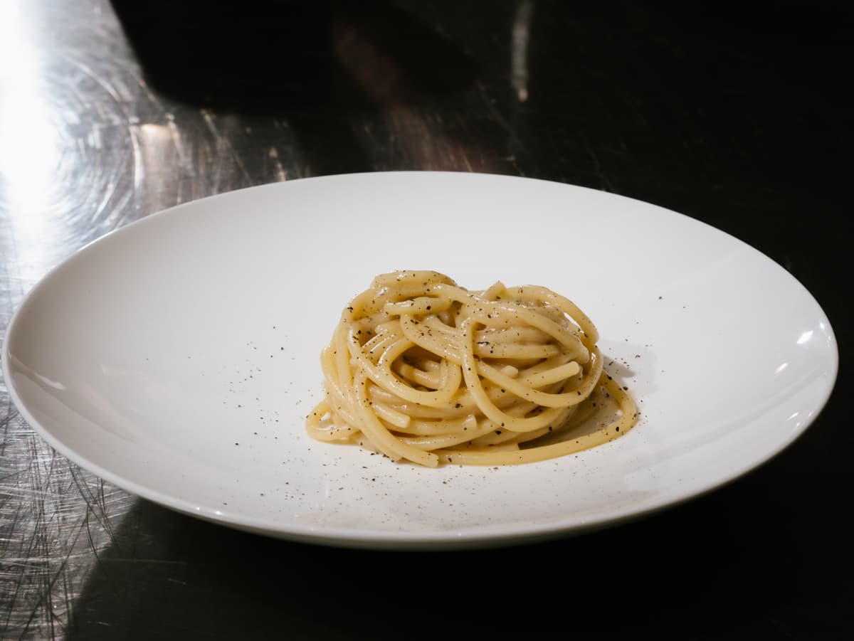 Spaghetti Ceci e Pepe