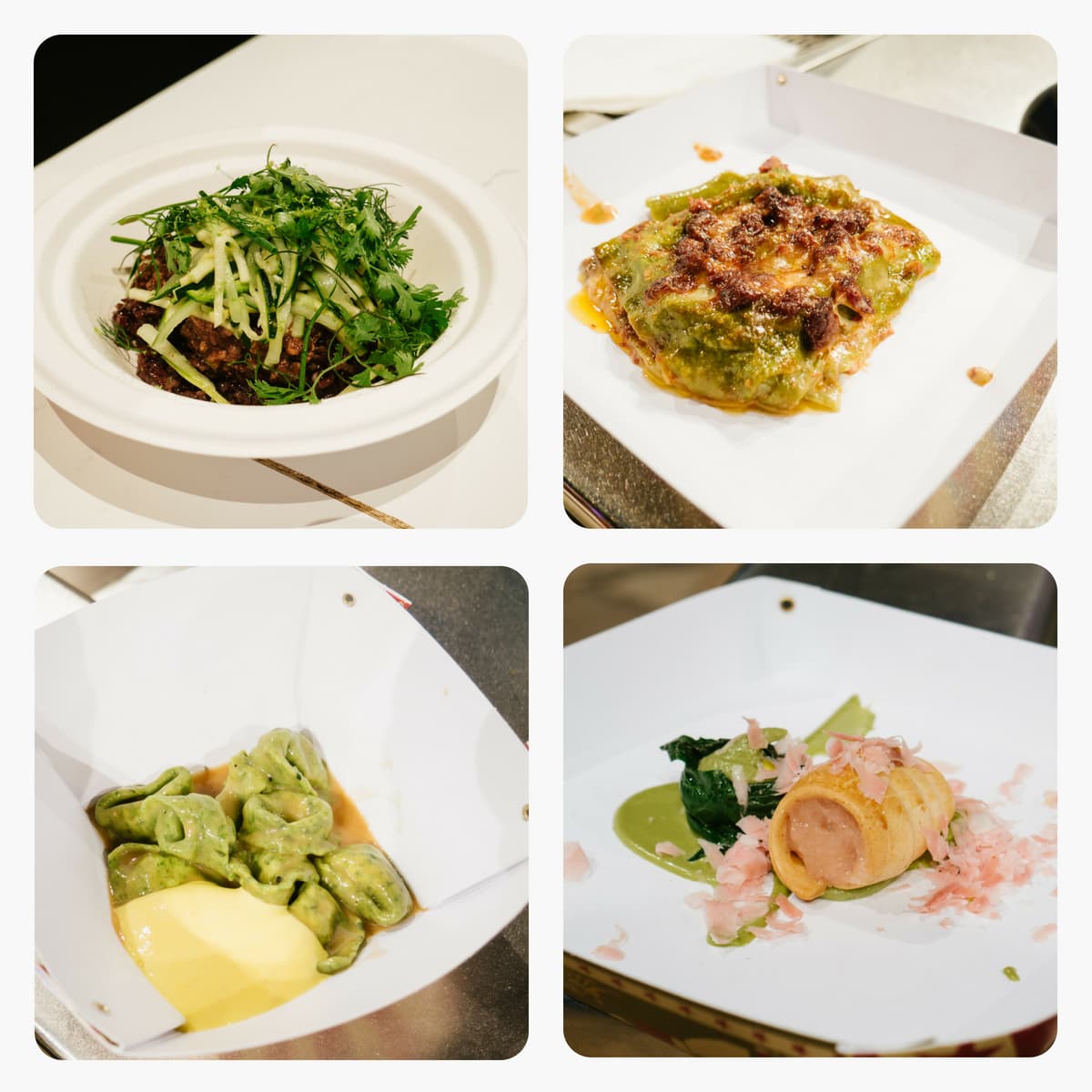 Al Mèni 2018, gli chef e i piatti della cena del primo giorno