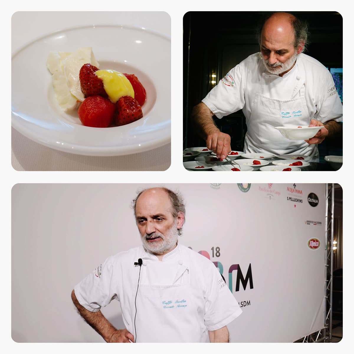 Corrado Assenza a LSDM. La sua pasticceria al motto di Eat Well and Stay Well