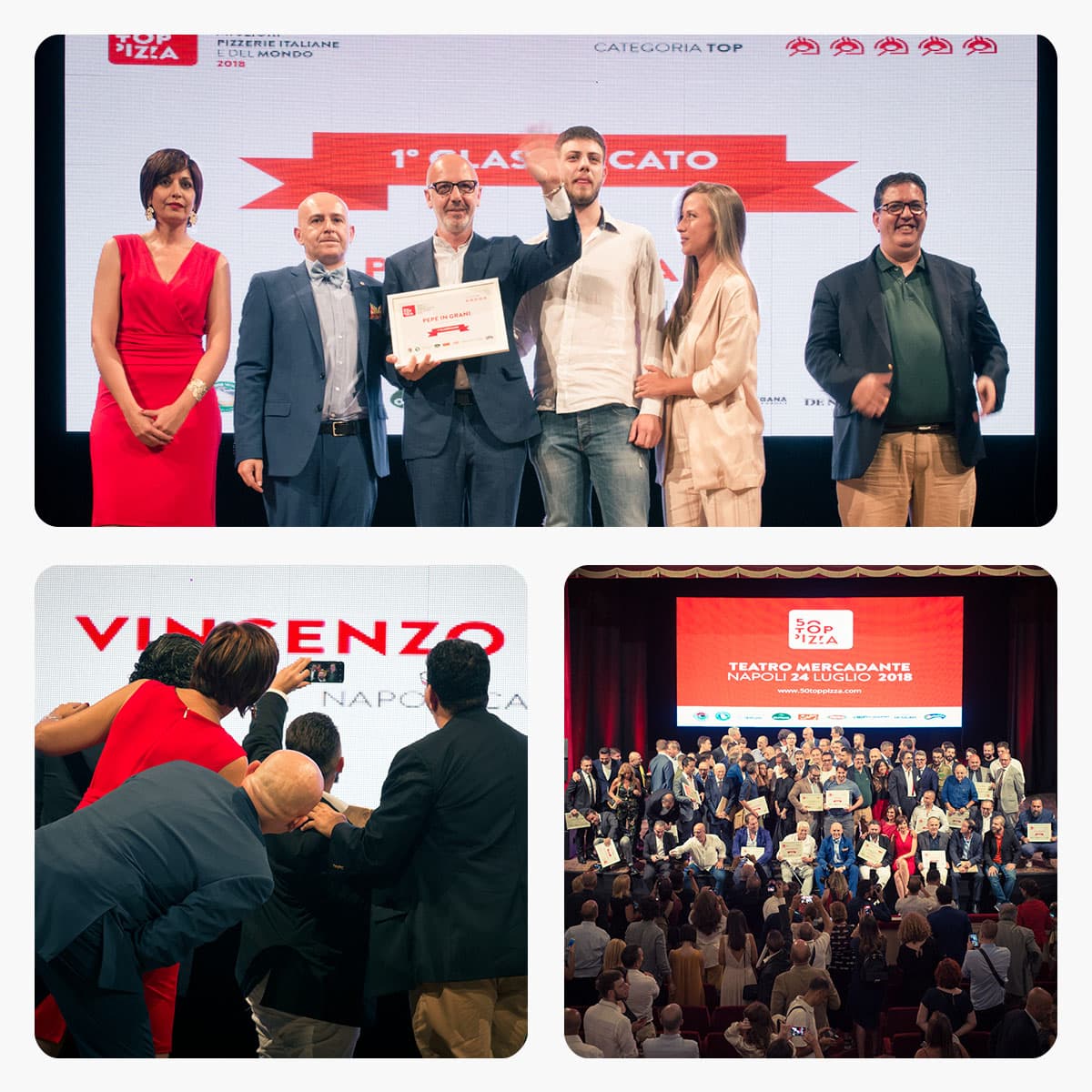 50 TOP PIZZA: È ‘PEPE IN GRANI’ DI FRANCO PEPE  LA MIGLIORE PIZZERIA D’ITALIA E DEL MONDO DEL 2018
