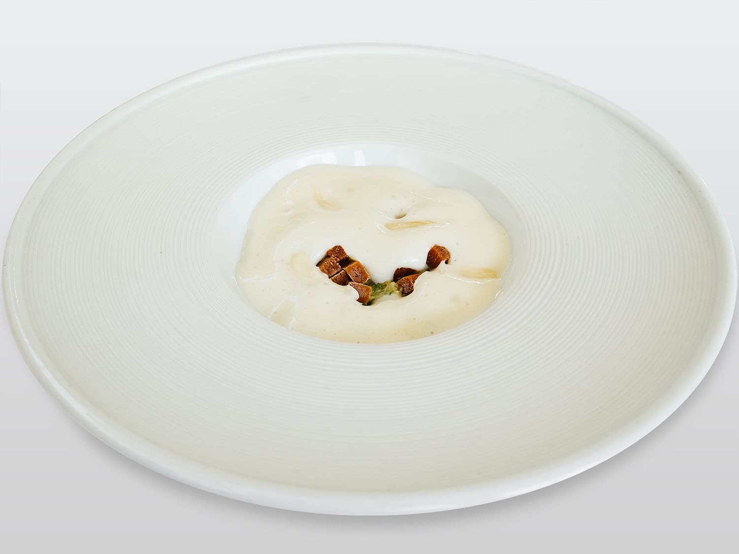 Ulliassi - Pancotto, ricci di mare, latte di mandorle e mandorle
