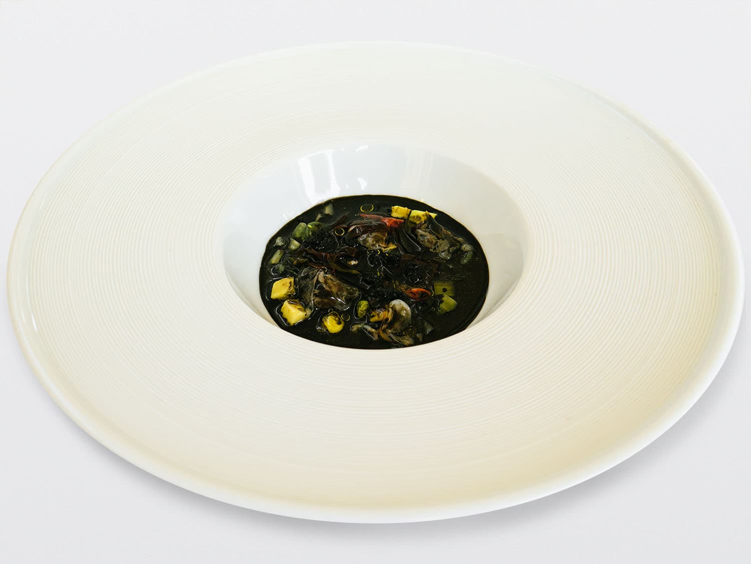 Ulliassi - Seppie, lattuga, avocado, fasolari