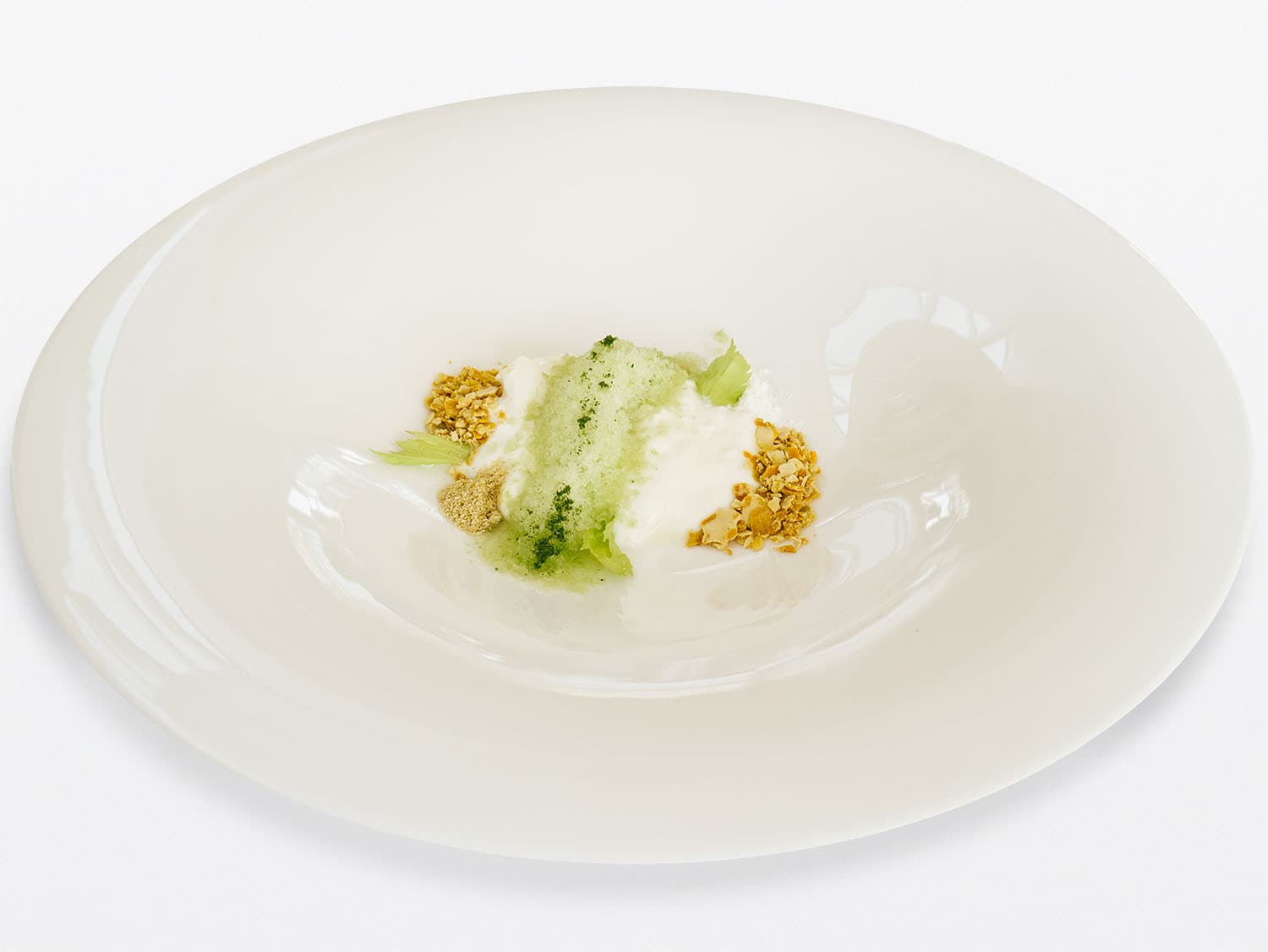 Ulliassi - Sedano, squacquerone, polline