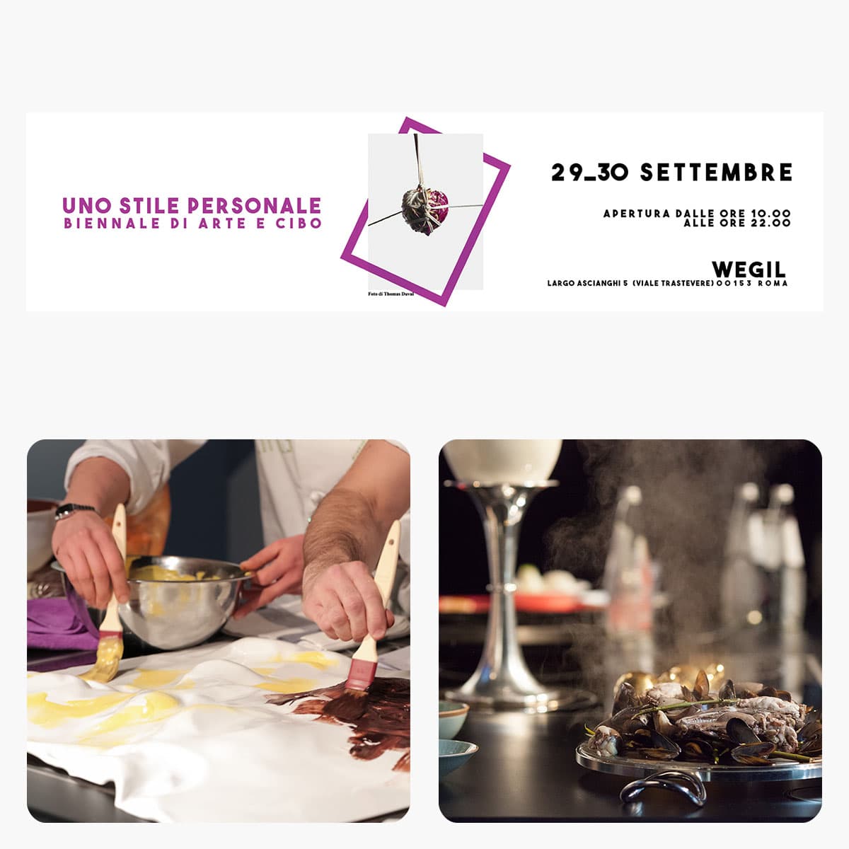 Culinaria, Il Gusto dell’Identità – 29, 30 settembre – Roma